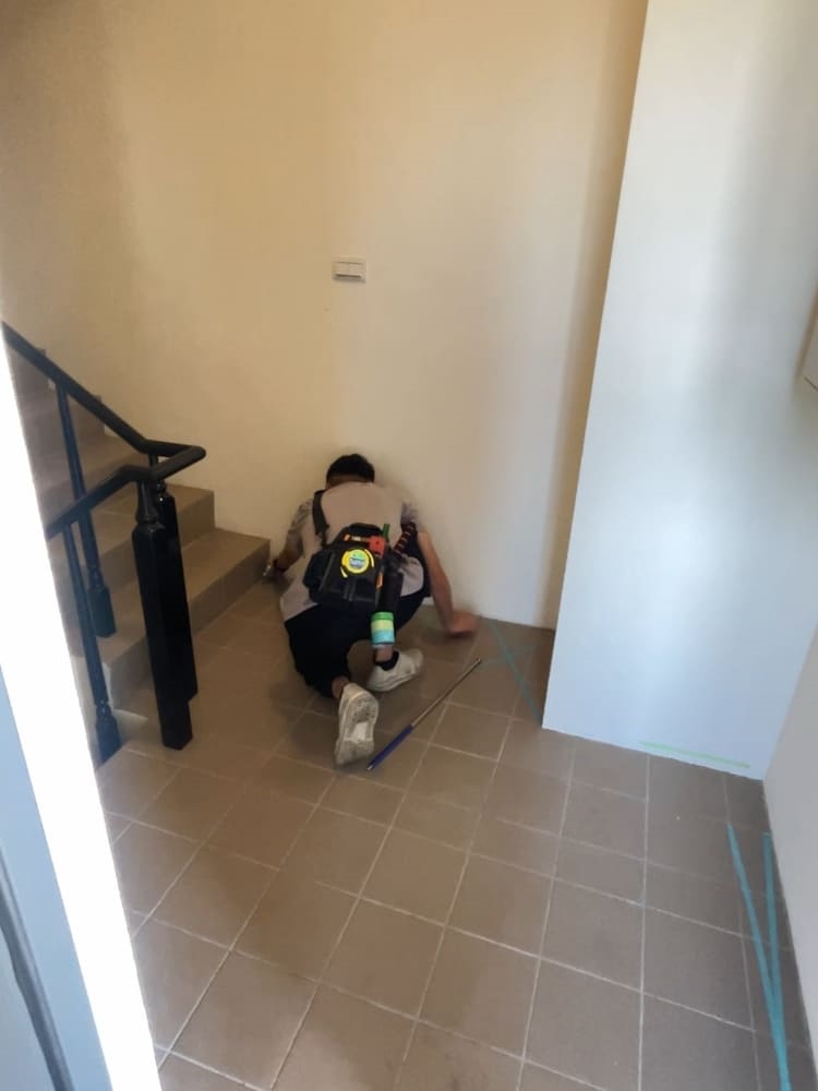 公設樓梯間地磚空心檢測