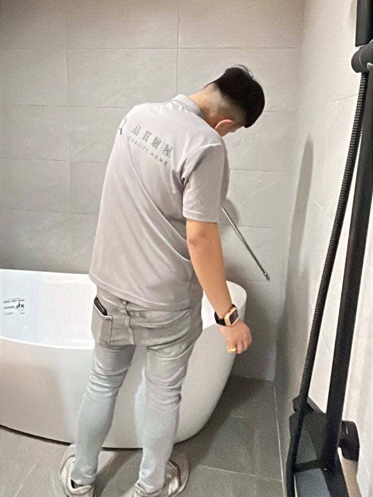 衛浴壁磚施作品質檢測(空心檢測) 