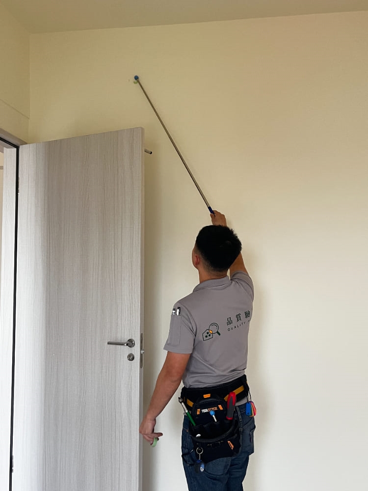 牆面粉刷品質檢測