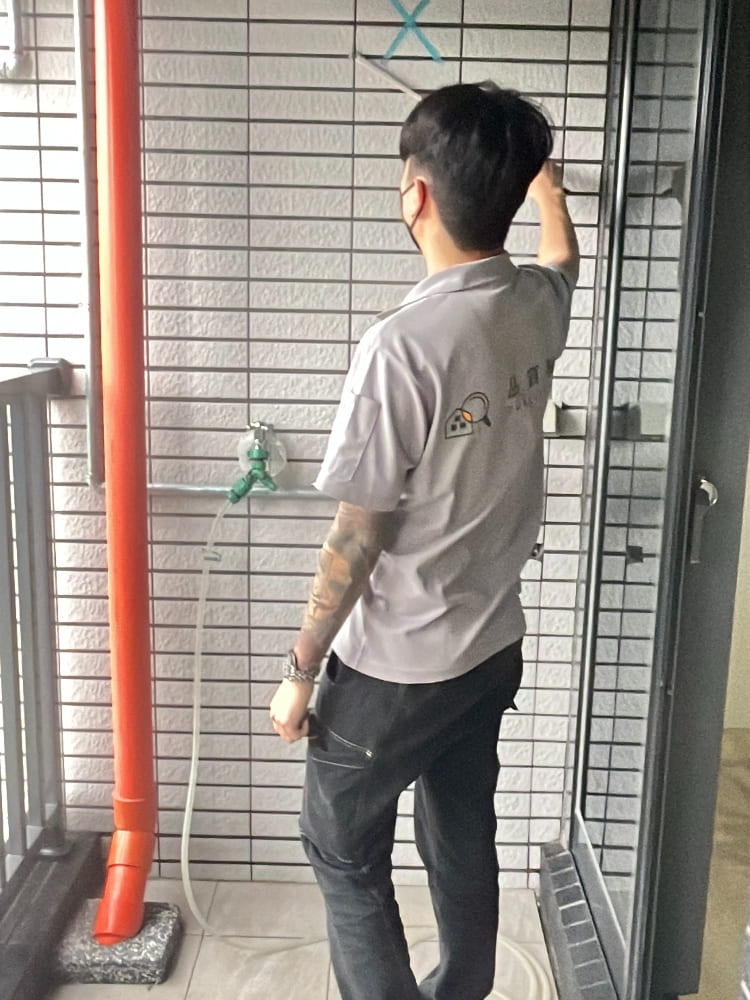 陽台二丁掛空心檢測